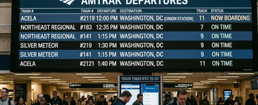 Train Times NYC to DC: Everything You Need to Know