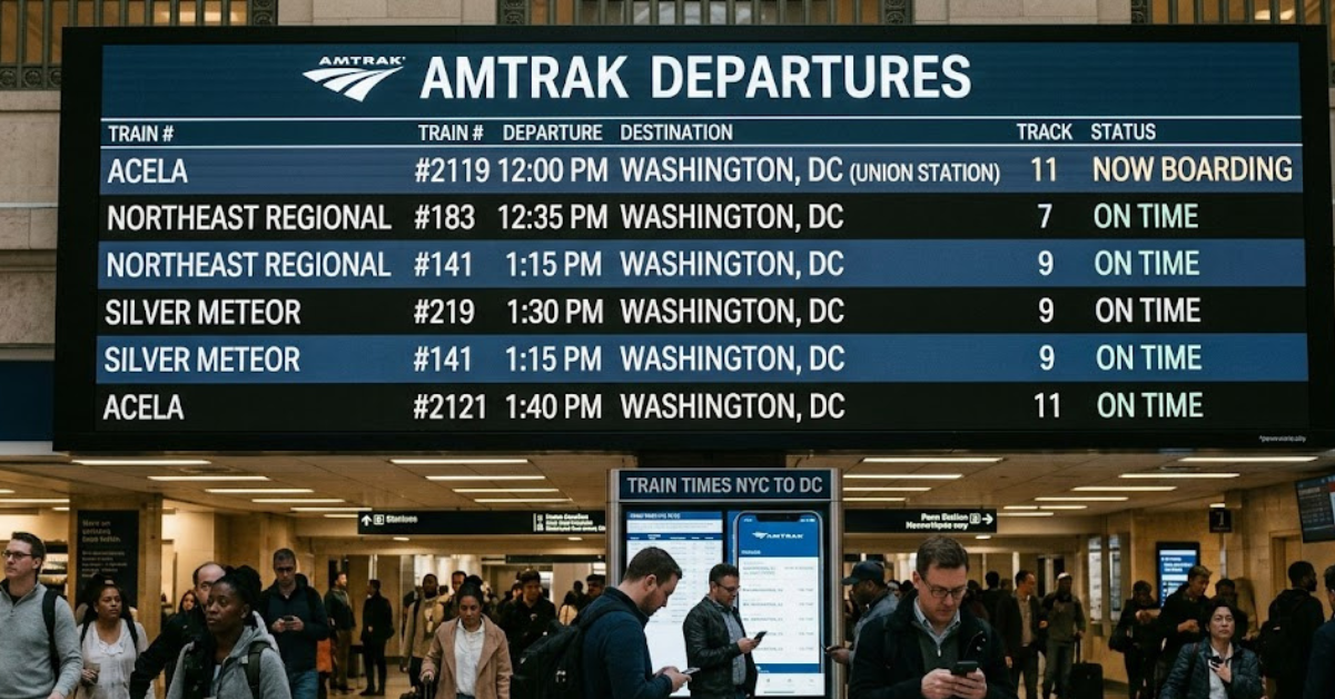 Train Times NYC to DC: Everything You Need to Know