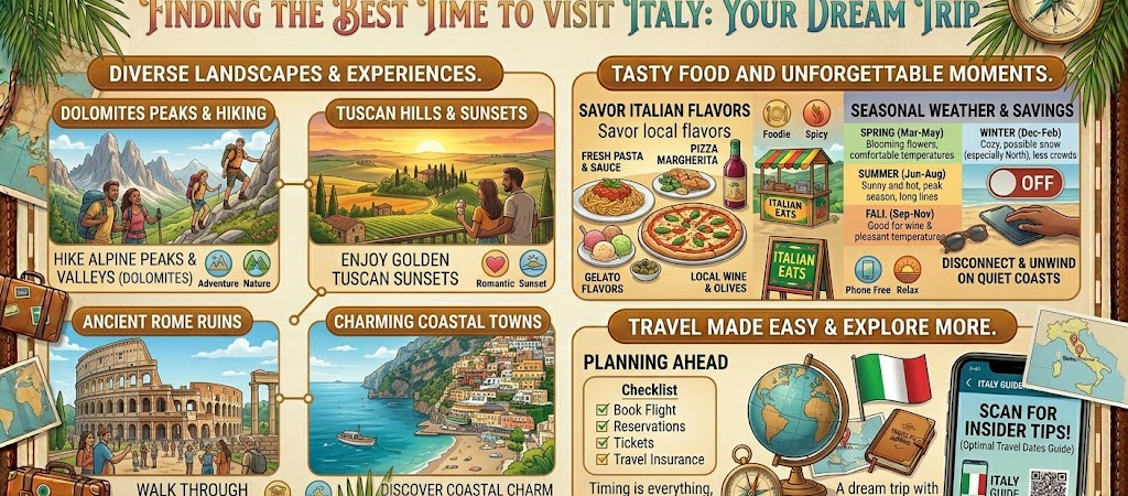 The Ultimate Guide: Finding the Best Time to Visit Italy for Your Dream Trip